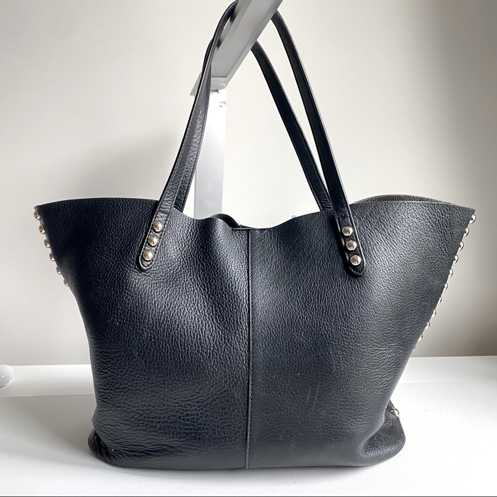 Rebecca Minkoff Black Unlined Tote - HT25IULT